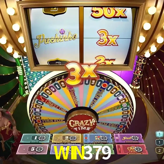 WIN379 — Crazy Time live game show | Play on Android APK & iPhone for real money | Evolution