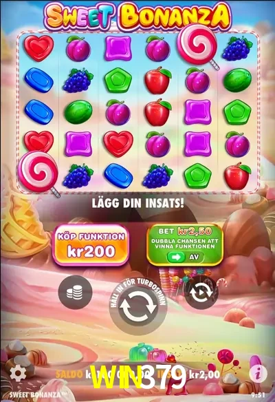 WIN379 — Sweet Bonanza slot | Play on Android APK & iPhone for real money | Pragmatic Play